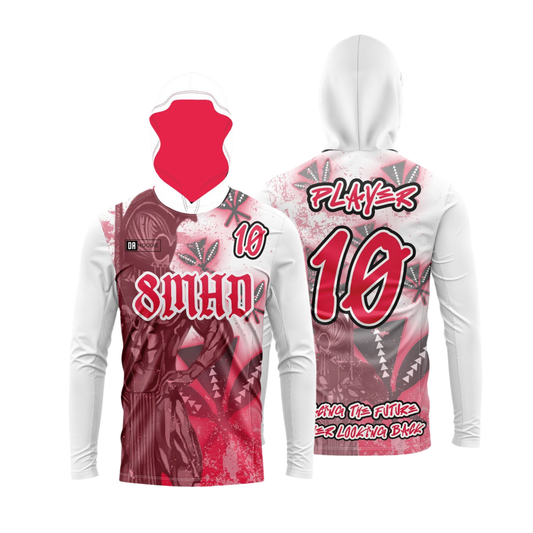 Team 8MHD Flag Football Parent/Coach Booster - Long Sleeve Shirt - Red