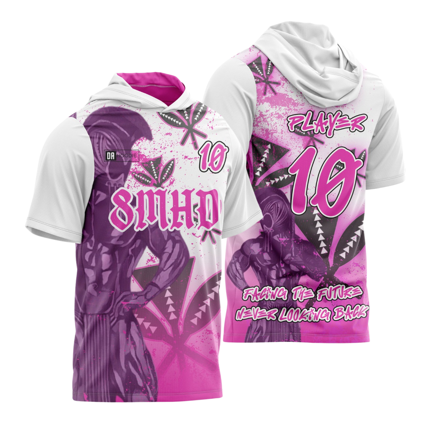 Team 8MHD Flag Football Parent/Coach Booster - Short Sleeve / Sleeveless Shirt - Pink