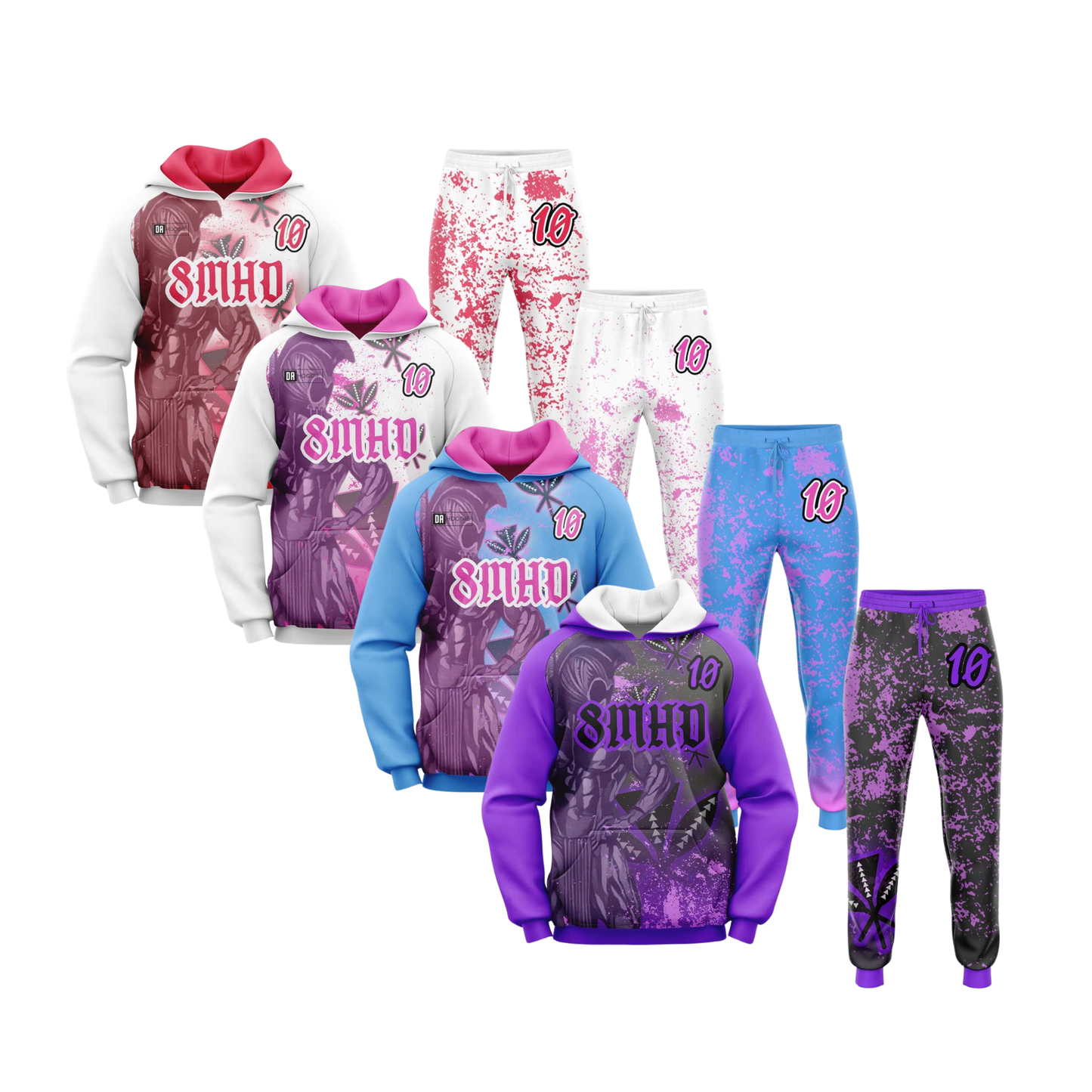 Team 8MHD Flag Football Hoodie & Pants Set - YOUTH