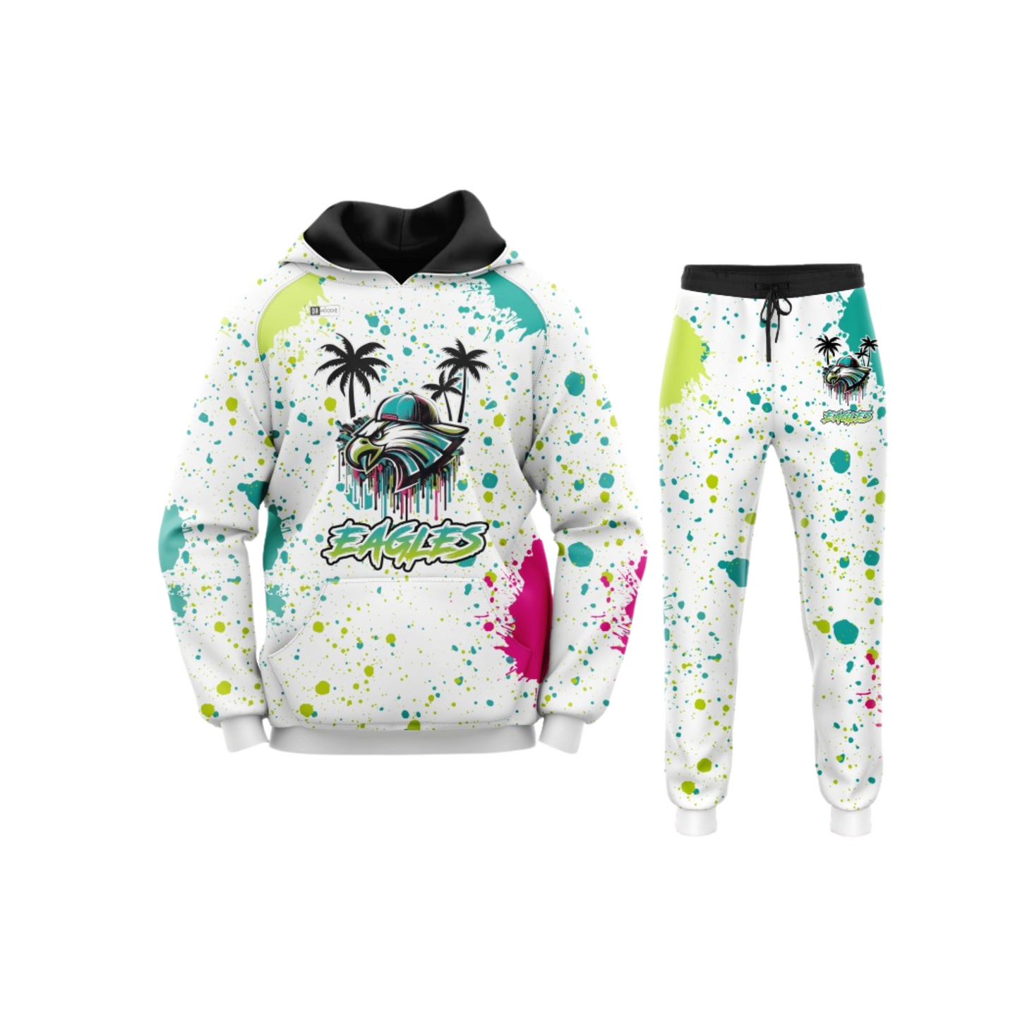 Eagles Flag Football Hoodie & Pants Set - YOUTH