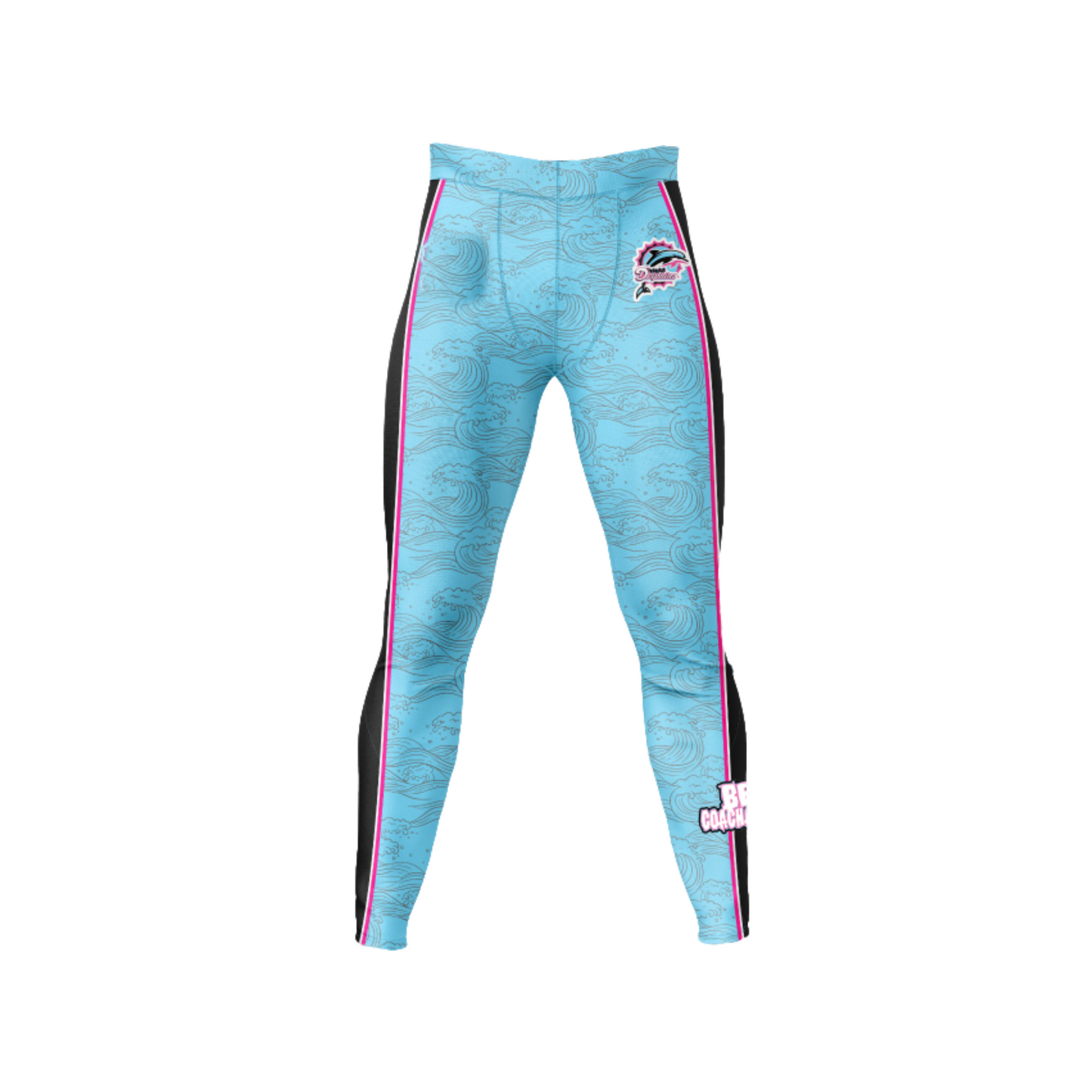 *CUSTOM* Fearless Dolphins - Player Compression Pants