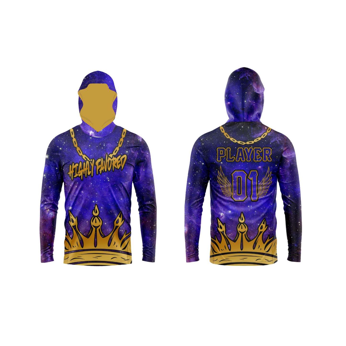 Highly Favored Flag Football Coach/Parent Booster - Long Sleeve Shirt