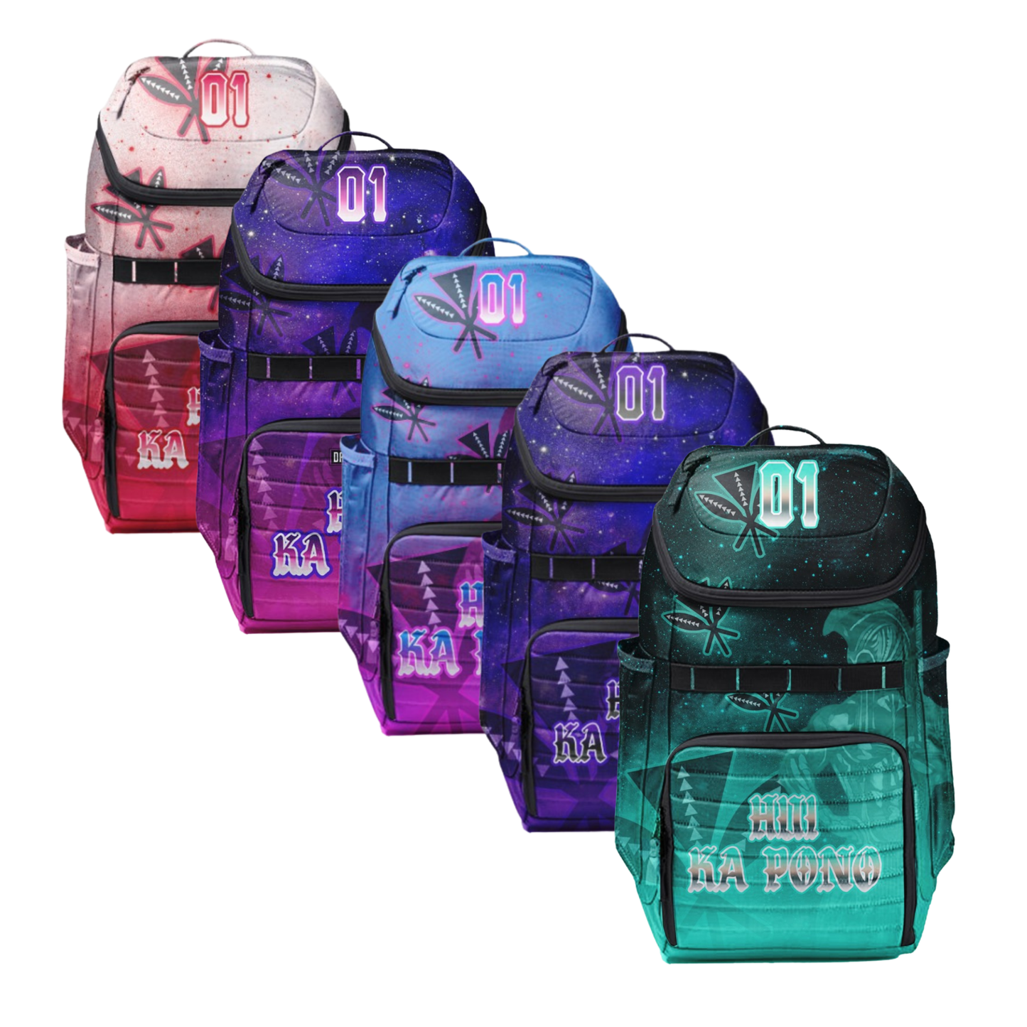 Hui Ka Pono Flag Football - Backpack