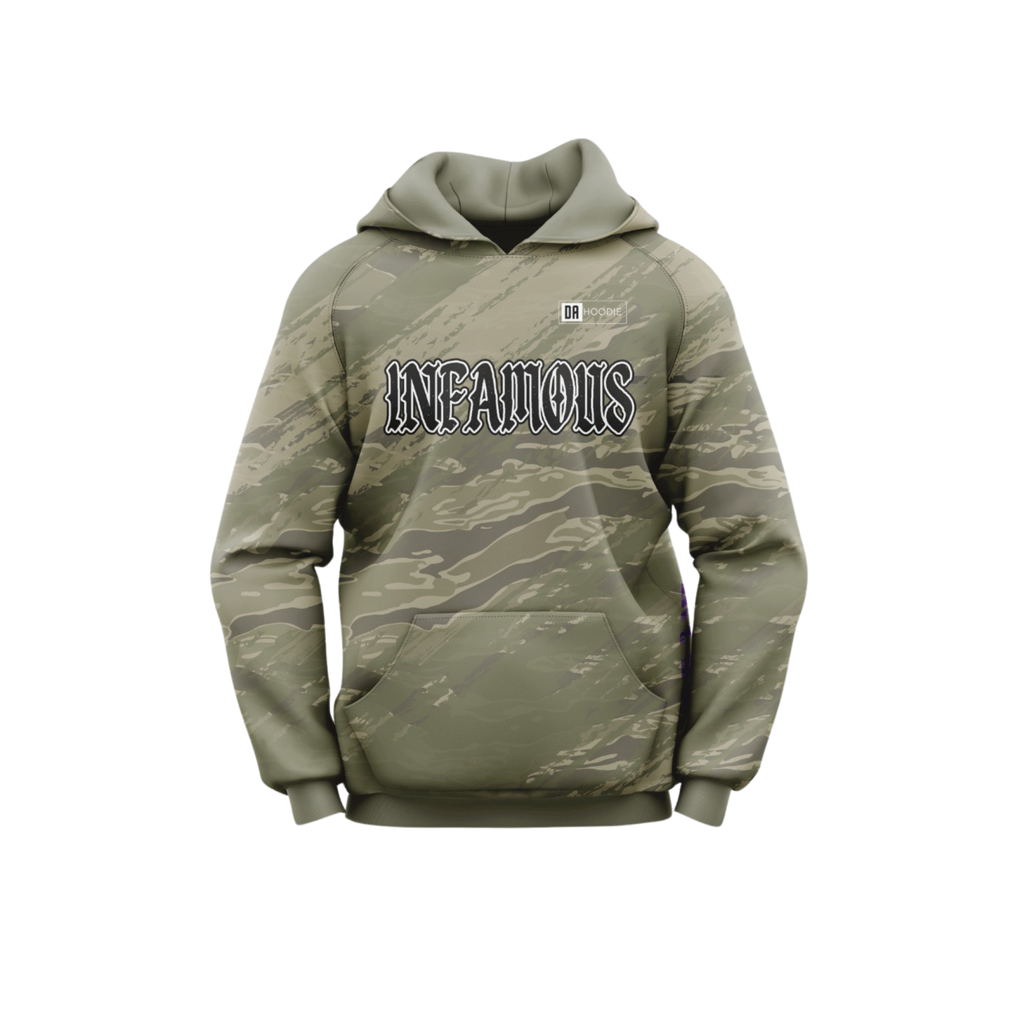 Infamous Flag Football Hoodie Top Only