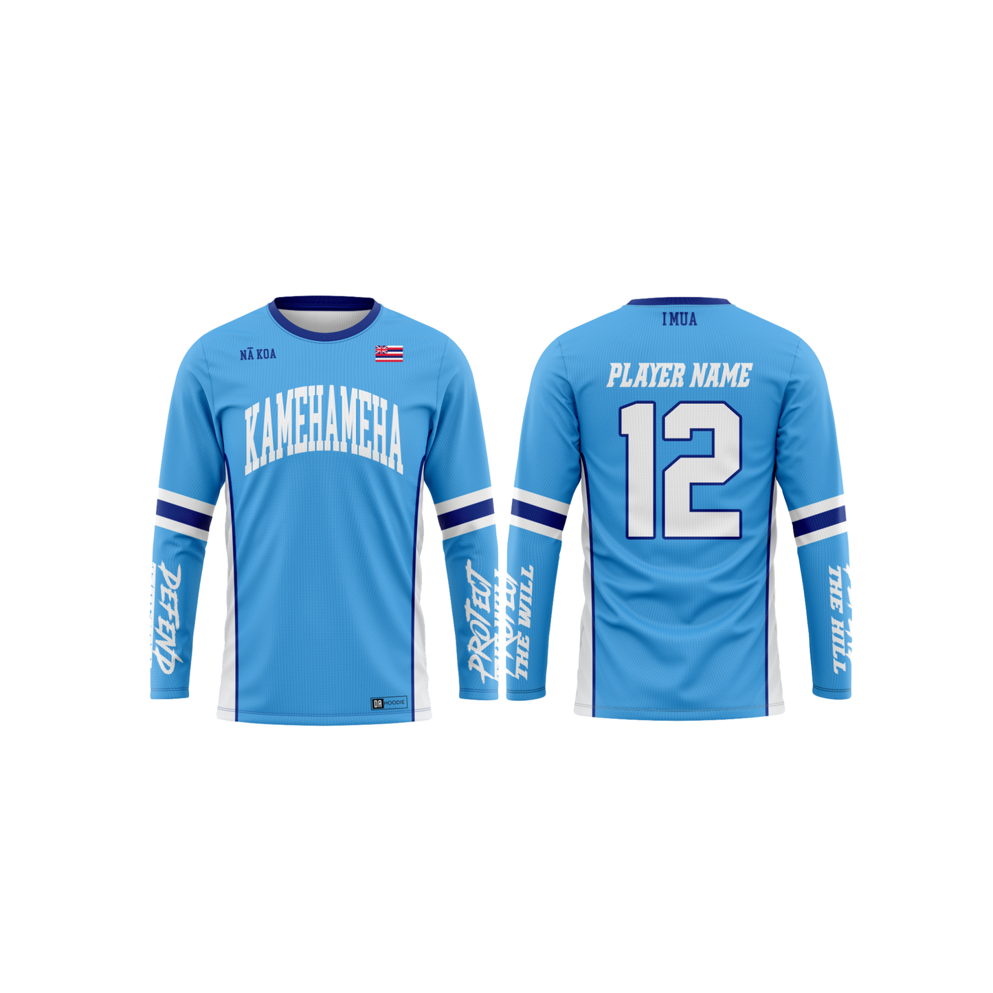 KSK 2026 Warriors Parent Booster Long Sleeve Shirt - BLUE