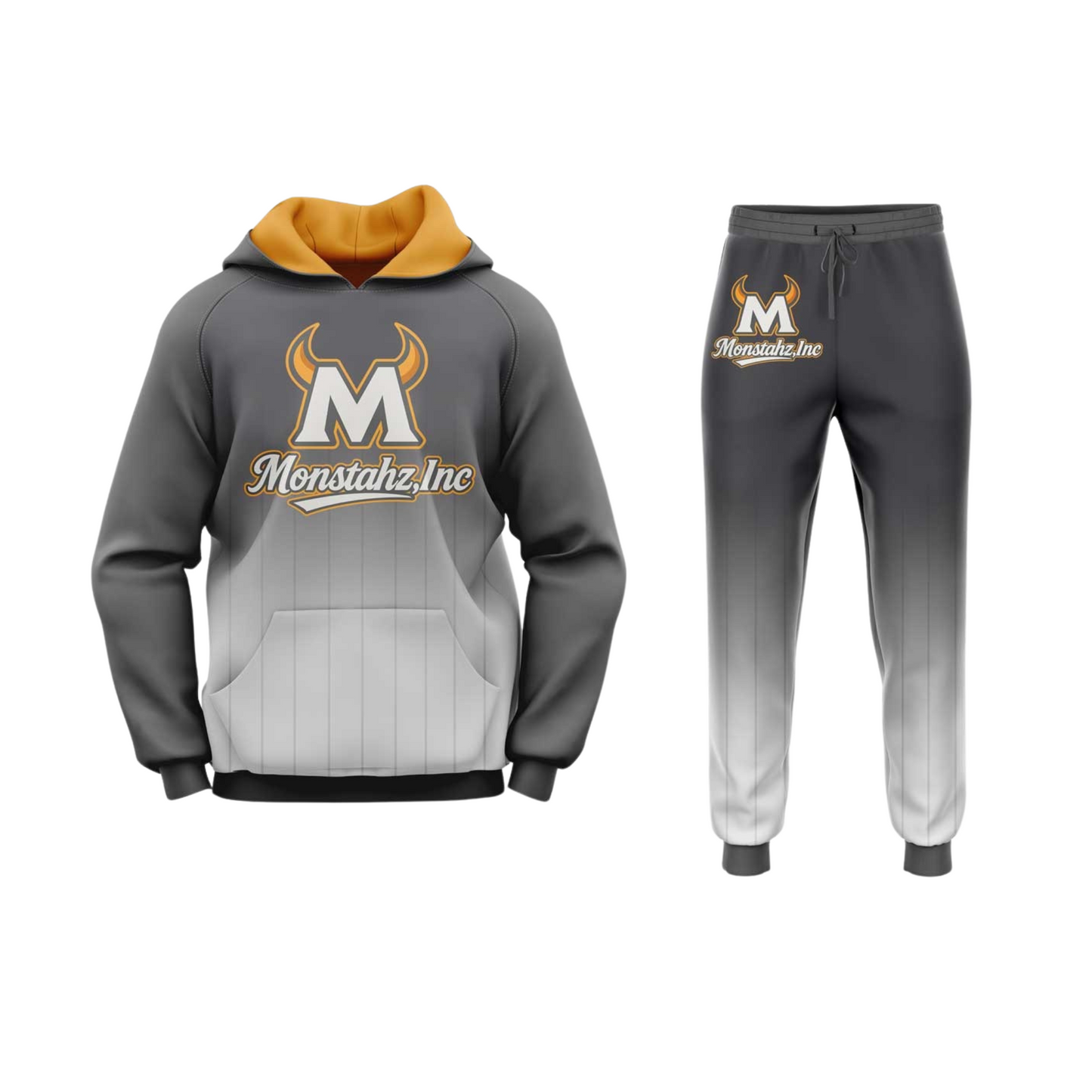 Monstahz Inc Football Hoodie & Pants Set - YOUTH