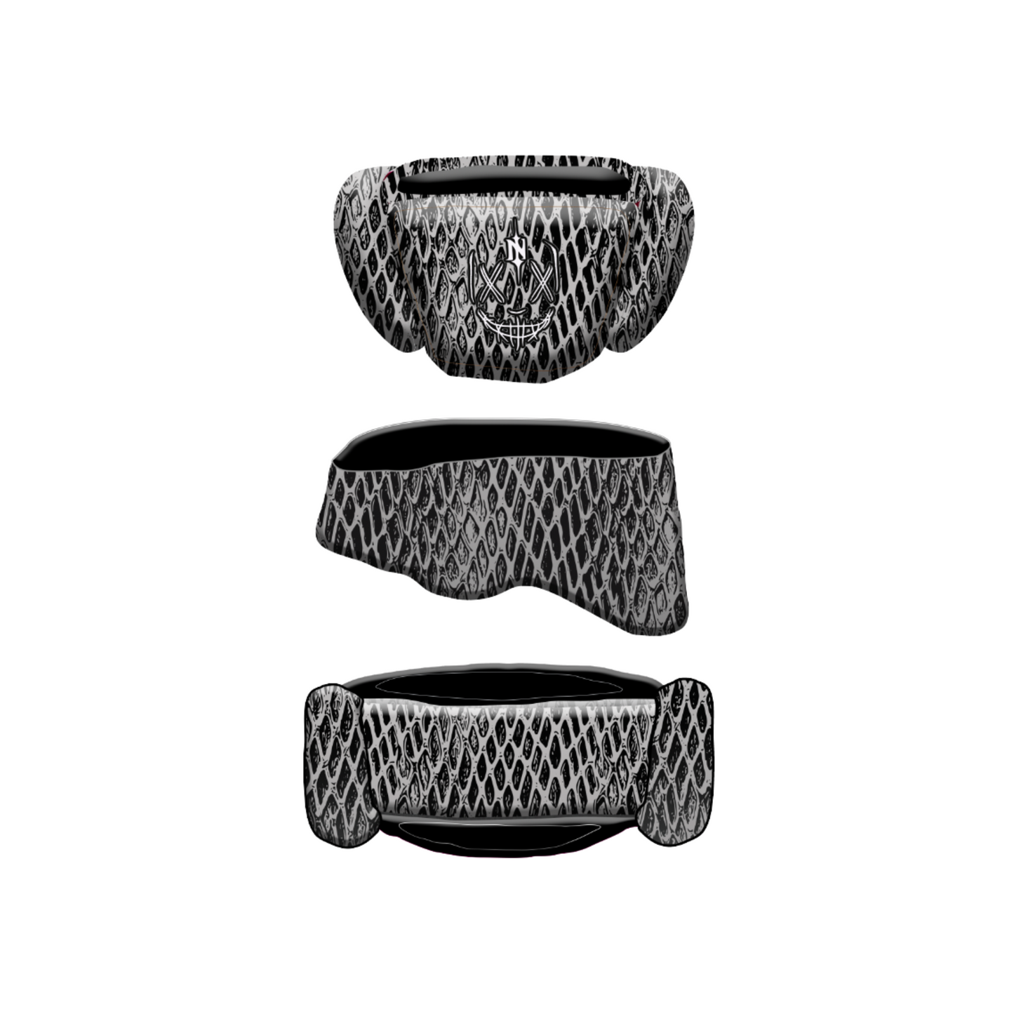 Nemesis Black Flag Football - Crown Helmet