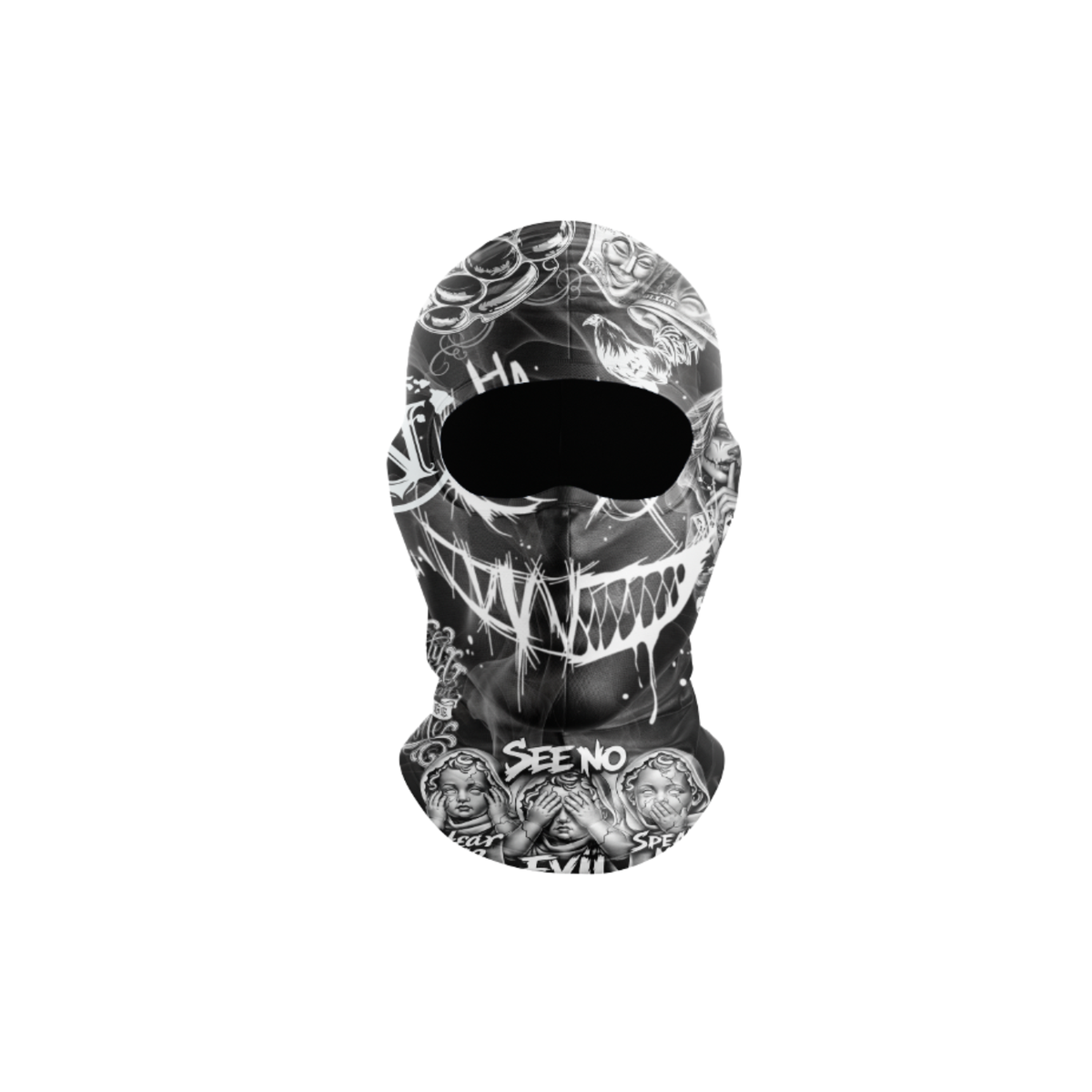 Nemesis Tattoo Black - Player Ski-Mask