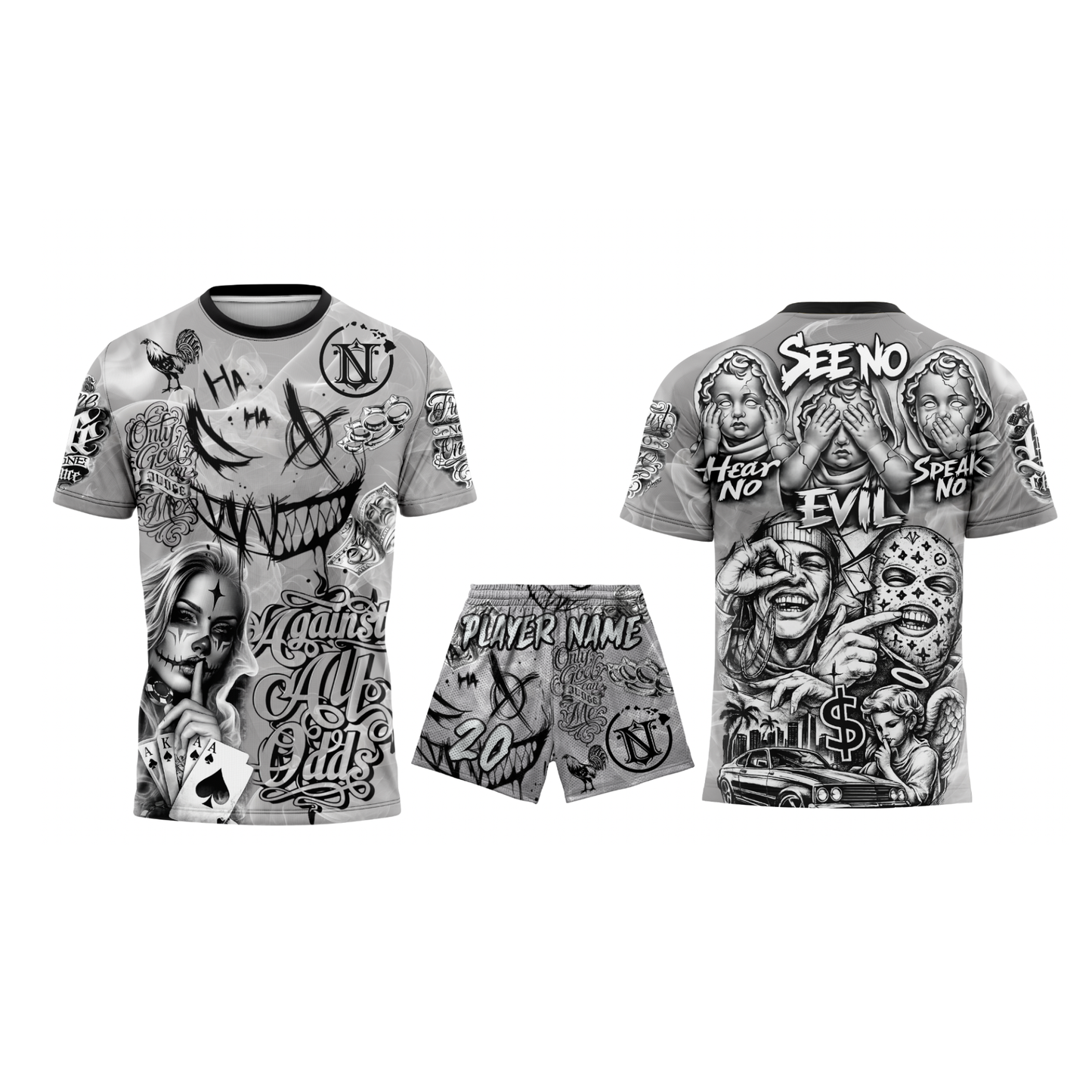 Nemesis Flag Football Jersey Combo - Tattoo