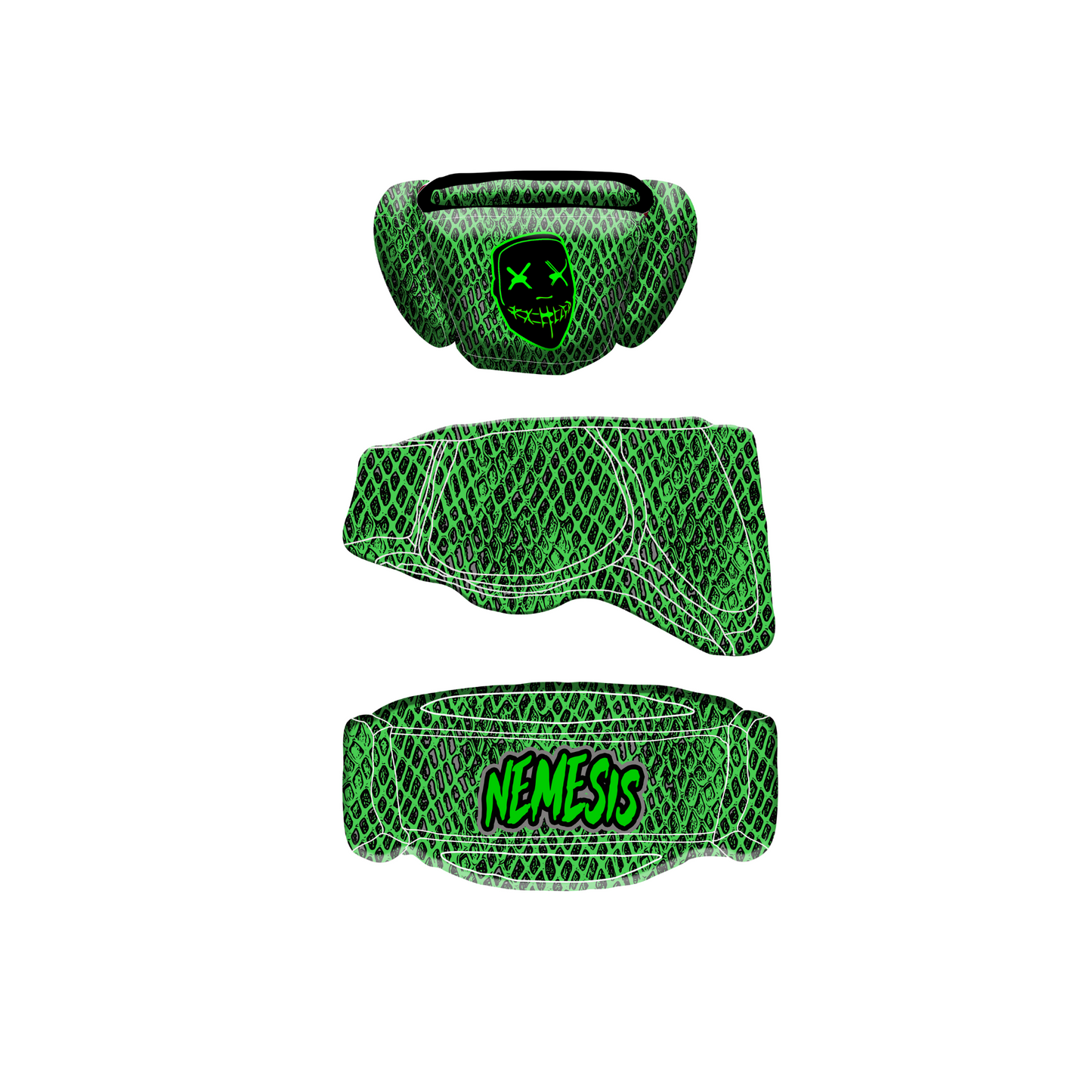 *CUSTOM* Nemesis Flag Football - Crown Helmet