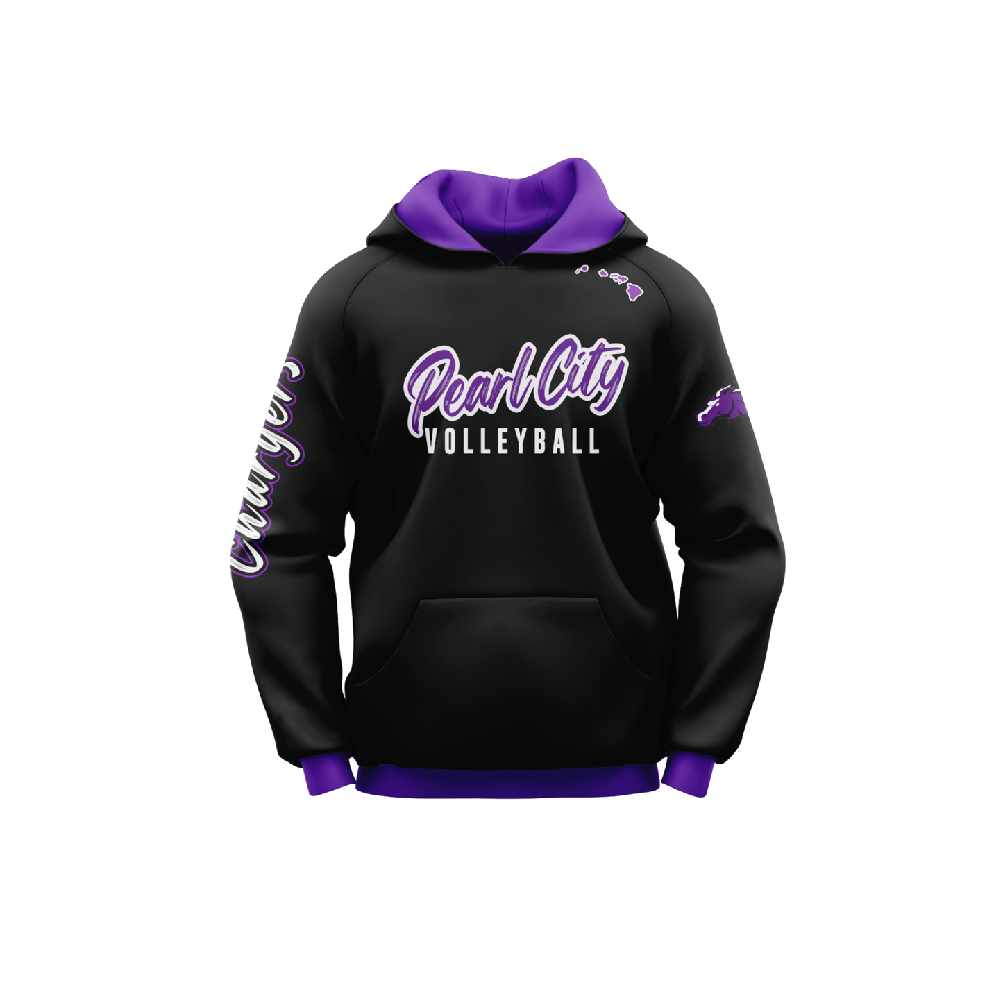 PCHS Volleyball Hoodie - Top Only