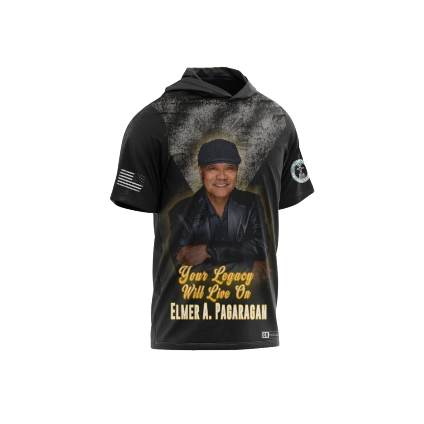 Pagaragan Family Legacy Short Sleeve Shirt - Black/White