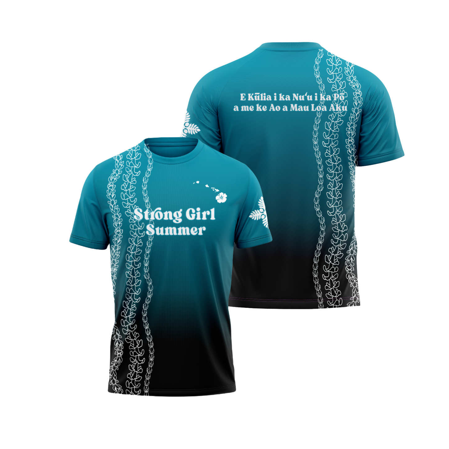 *CUSTOM* Strong Girl Summer - Short Sleeve Shirt