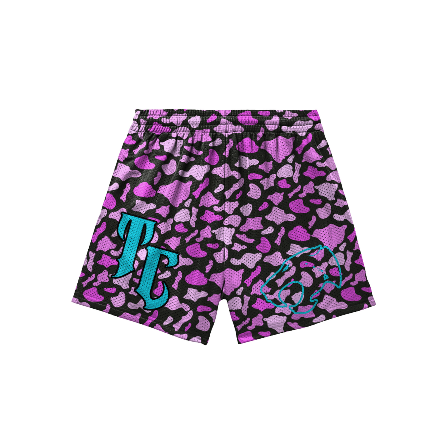 Thundercats Team Mesh Shorts Hawaii Camo