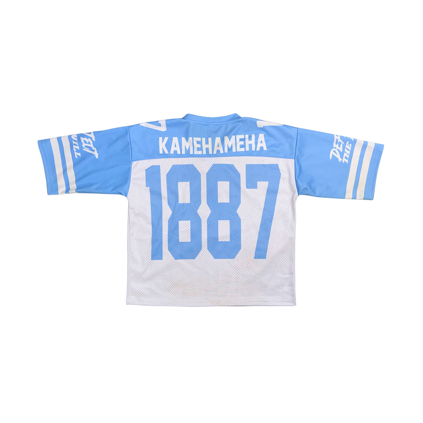 Warriors Fan Game Day Mesh Jersey - Powder Blue & White