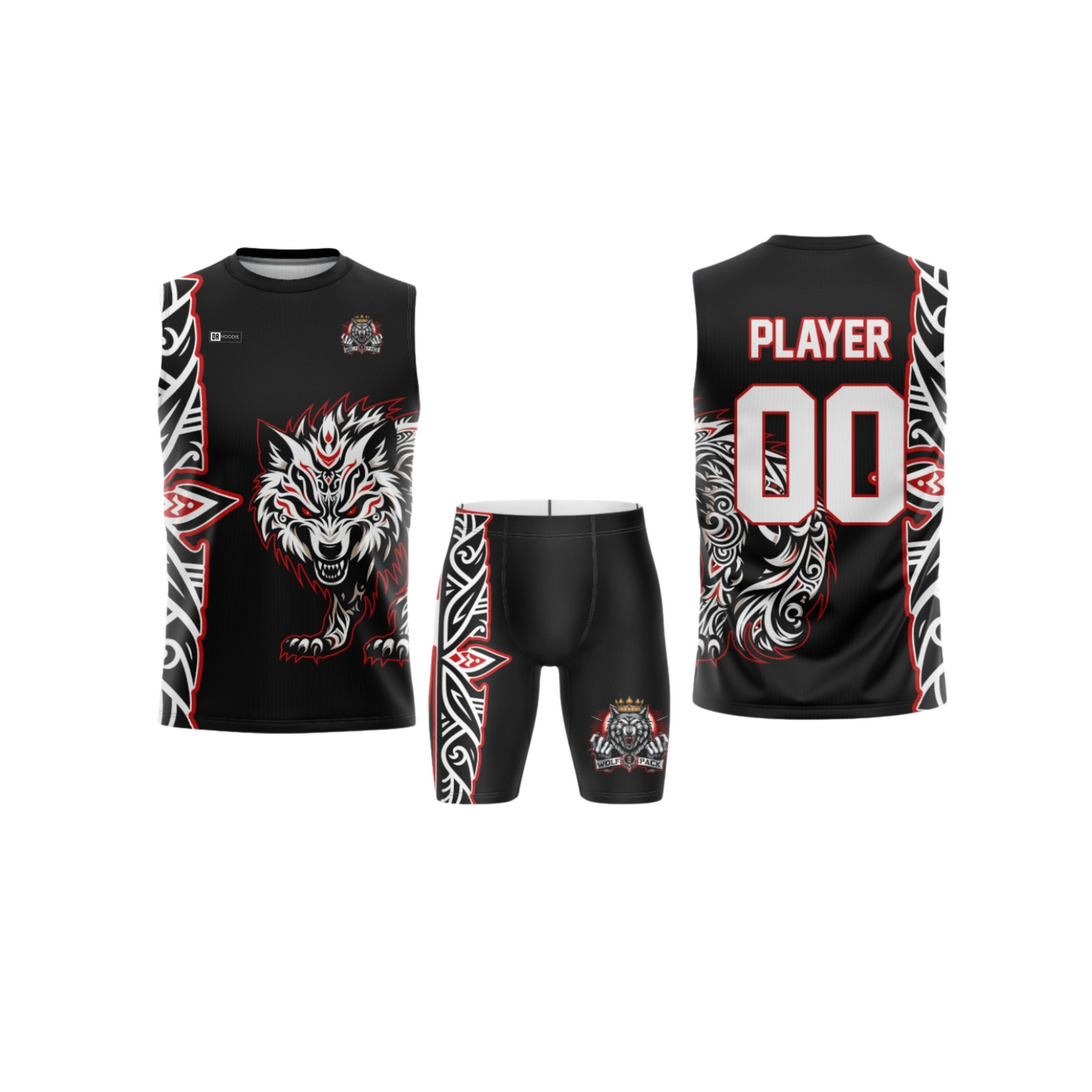 *CUSTOM* Wolfpack Legacy Flag Football Jersey Combo