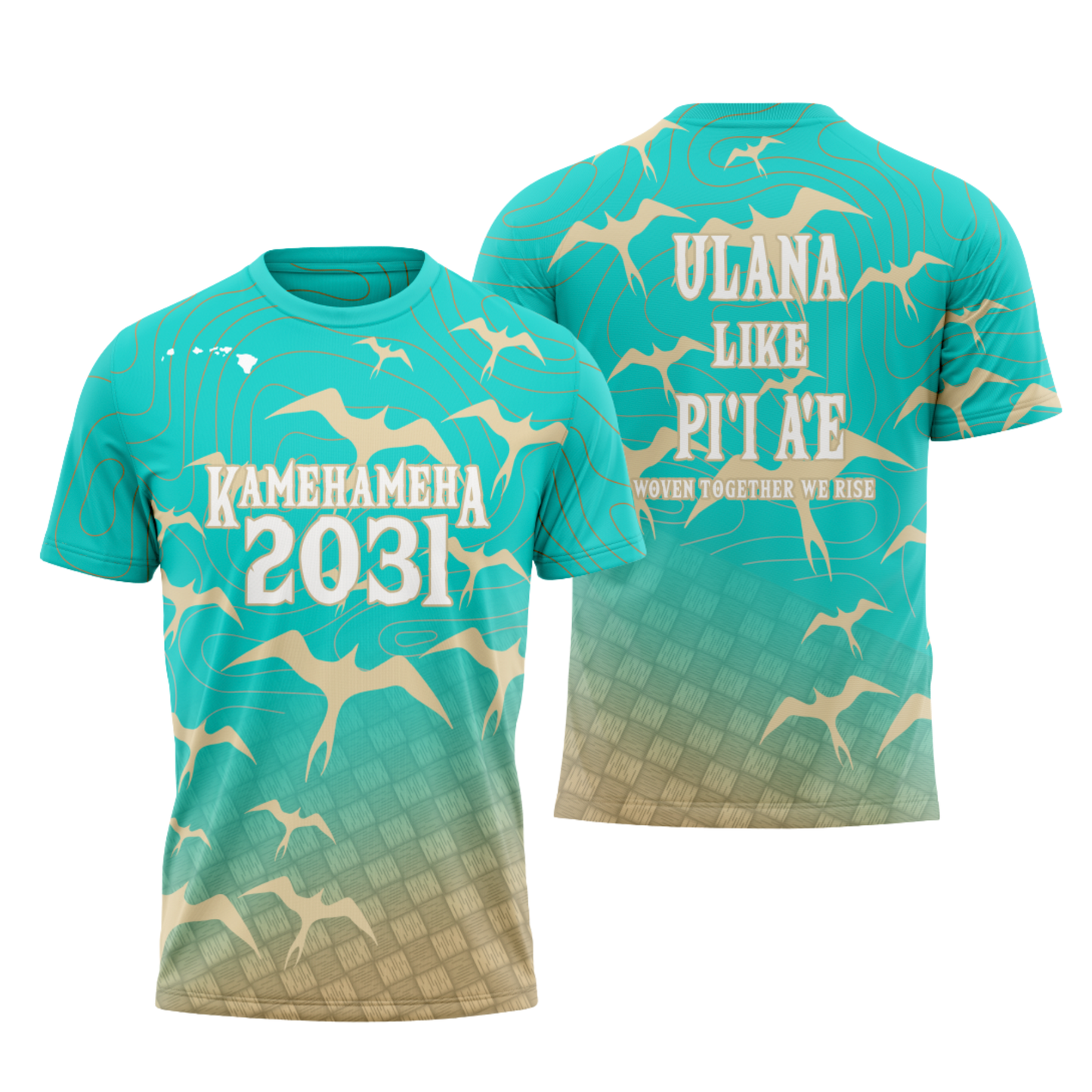 Kamehameha Class of 2031 Shirt Teal