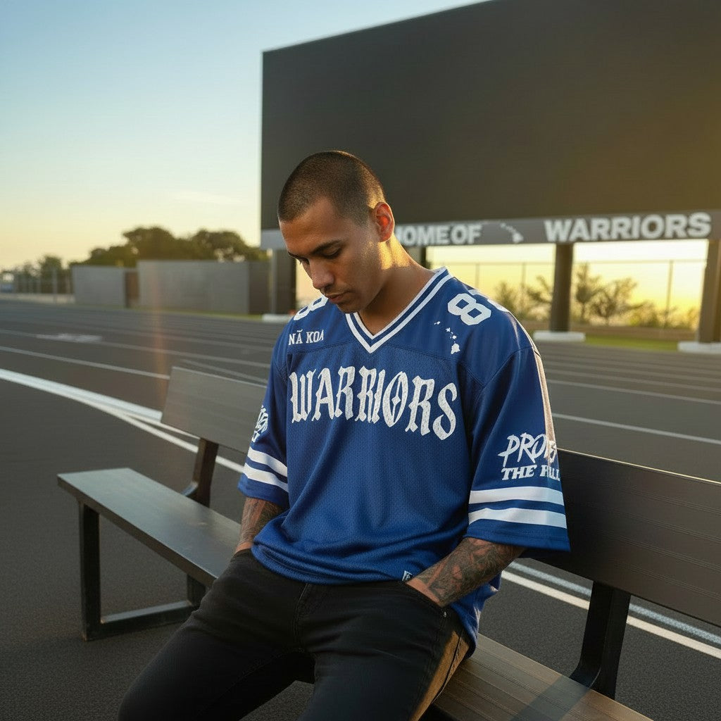Warriors Fan Game Day Mesh Jersey - Navy