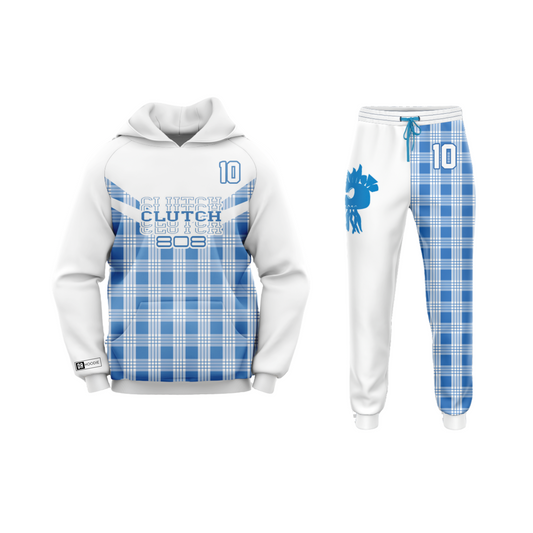*CUSTOM* Clutch 808 Flag Football Hoodie & Pants Set - YOUTH