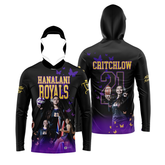 Critchlow Senior Long Sleeve Sleeve Shirt - Purple