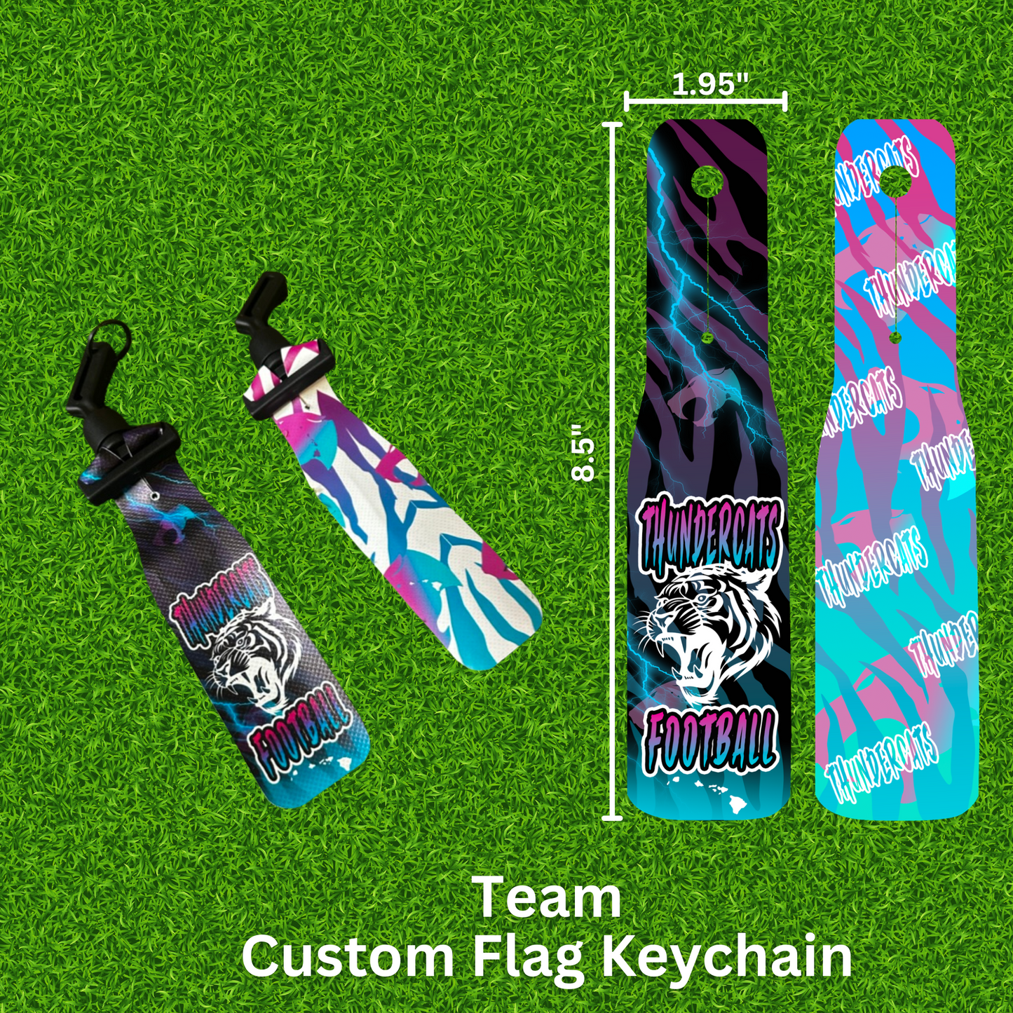 Custom Flag Football Belt Design Service