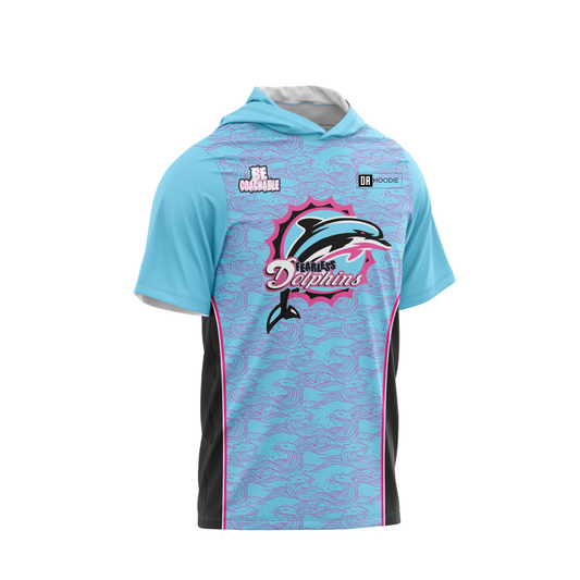 *CUSTOM* Fearless Dolphins Flag Football Parent/Coach Booster - Short Sleeve Shirt