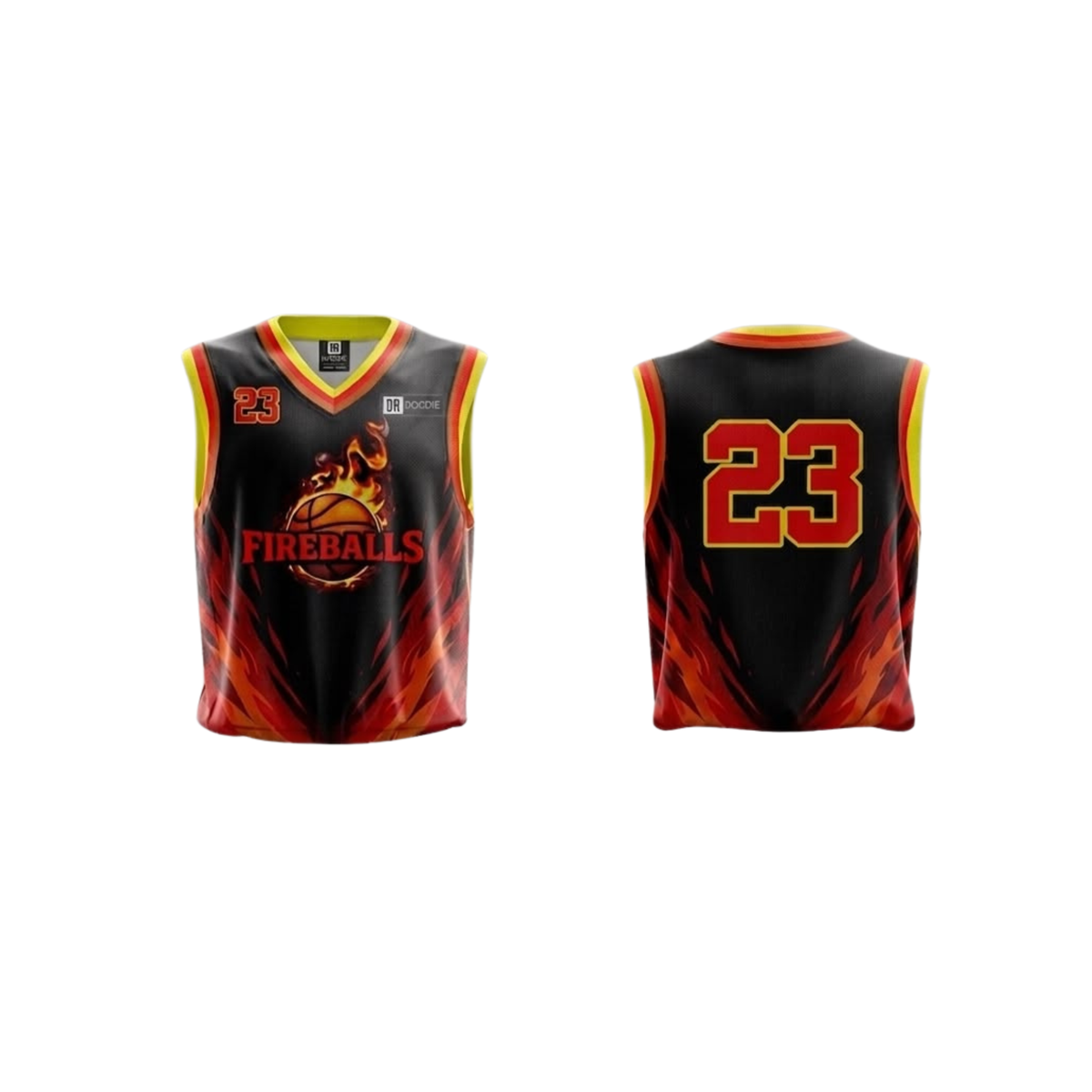 Jersey Tops - Fireballs