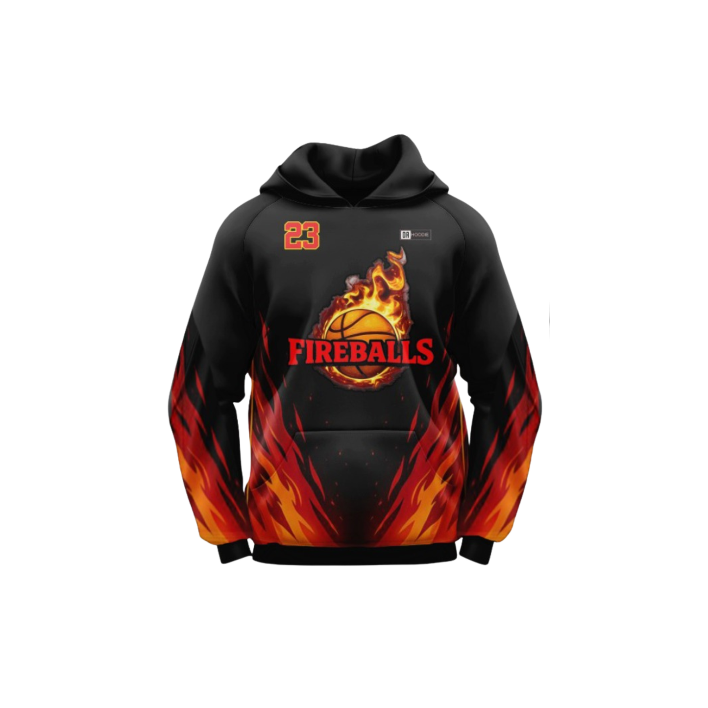 Fireballs Hoodie - Top Only