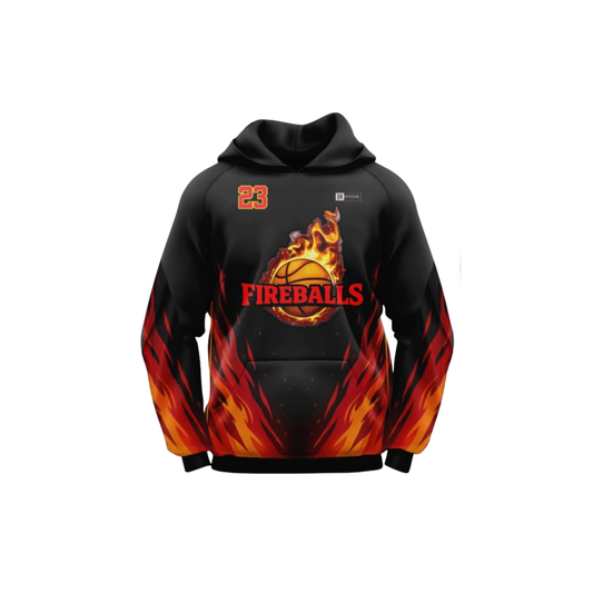 Fireballs Hoodie - Top Only