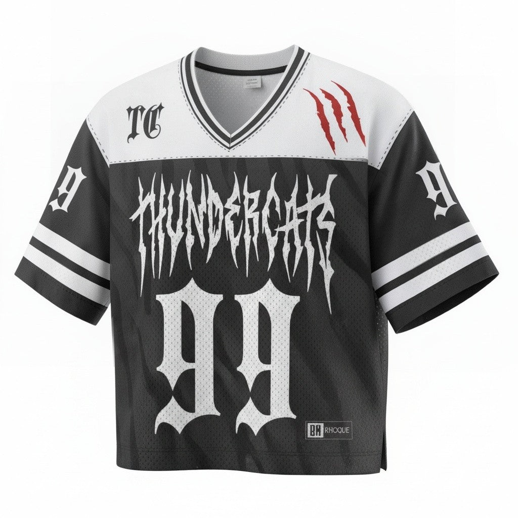 Thundercats Fan Jersey Tiger Skull
