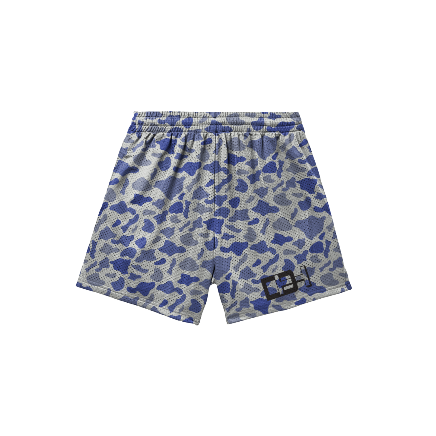 *PRE-ORDER* Mesh Shorts - Hawaiian Islands Camo Blue Grey