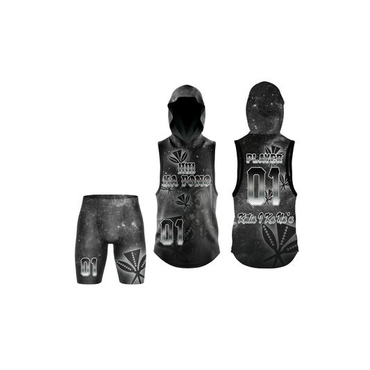 Hui Ka Pono Flag Football Jersey Combo - Black White
