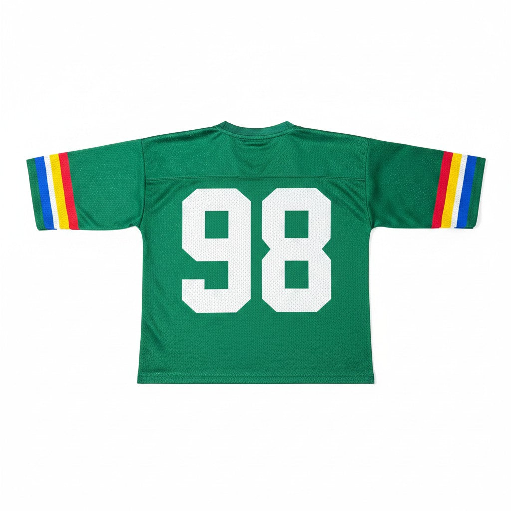 Hawaii Fan Game Day Mesh Jersey - Vintage Green
