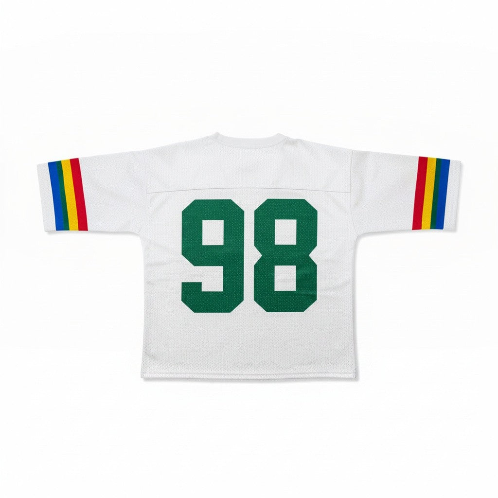 Hawaii Fan Game Day Mesh Jersey - Vintage White