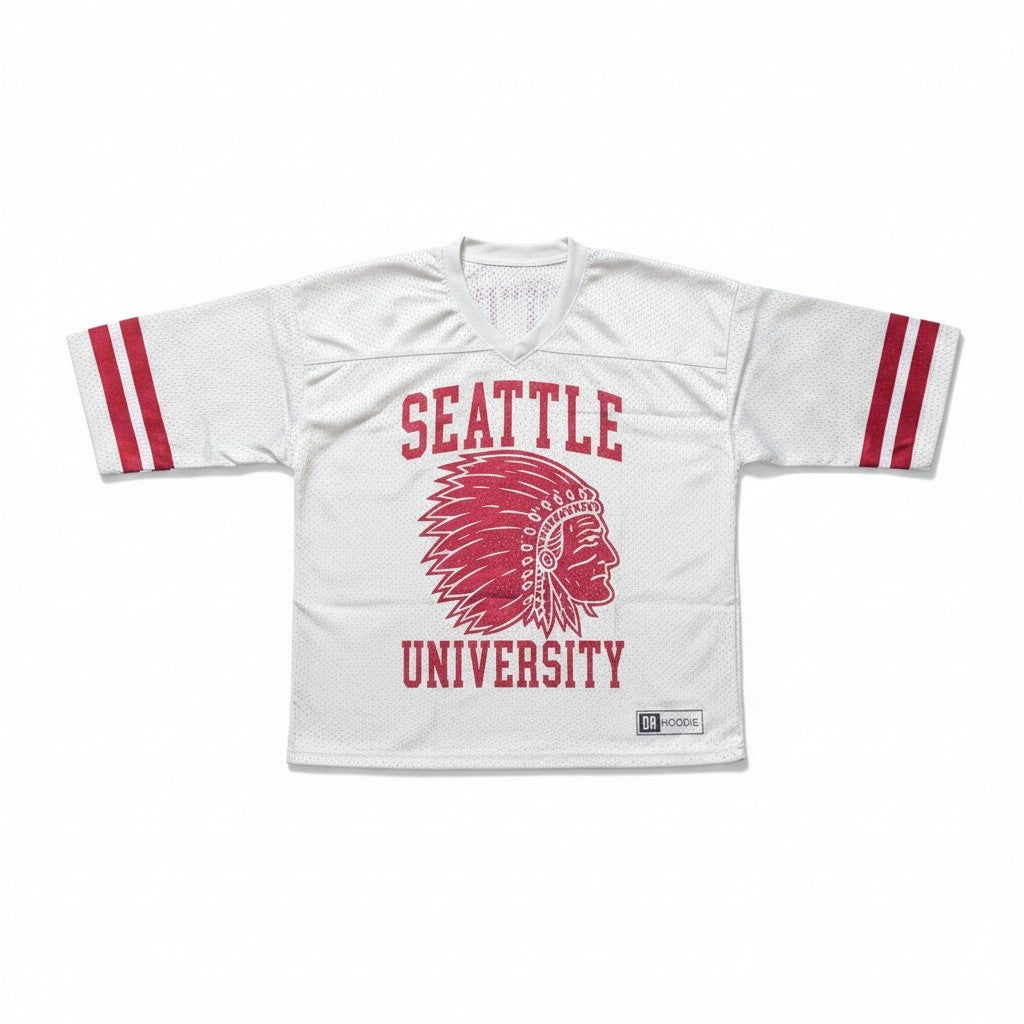 Chieftains Throwback Game Day Mesh Jersey - Vintage White