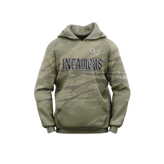 Infamous Flag Football Hoodie Top Only