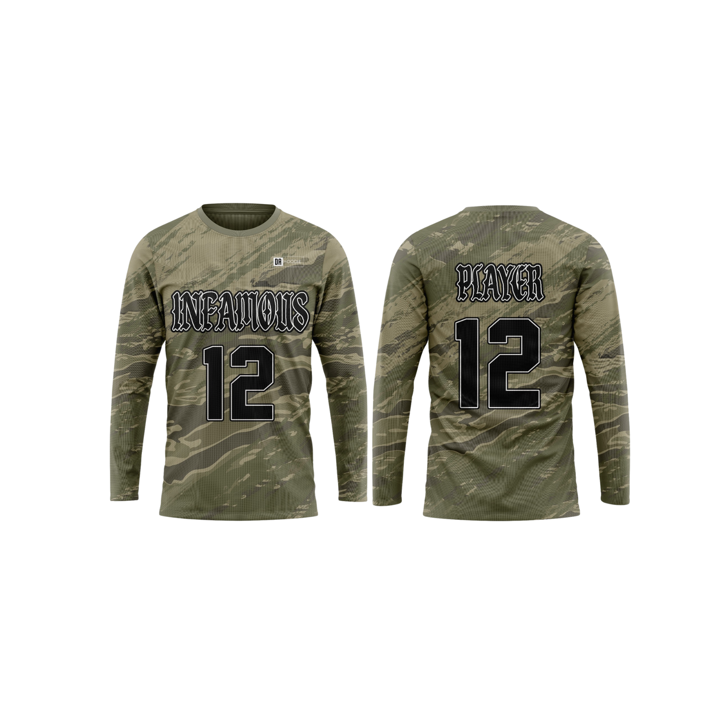 Infamous Flag Football Parent/Coach Booster - Long Sleeve Shirt