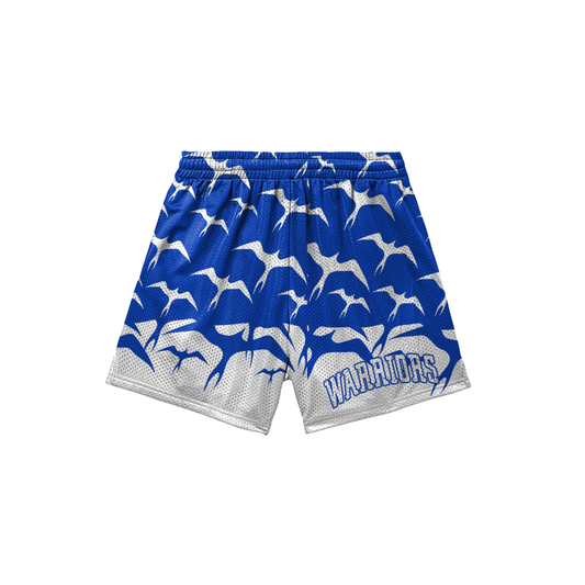 *PRE-ORDER* Mesh Shorts - WARRIORS Iwa Bird BLUE