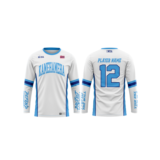 KSK 2026 Warriors Parent Booster Long Sleeve Shirt - WHITE
