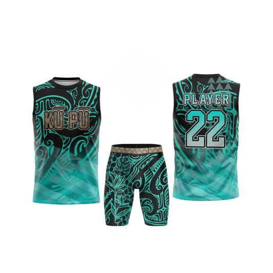 *CUSTOM* Team Kū PūFlag Football Jersey Set - Compression