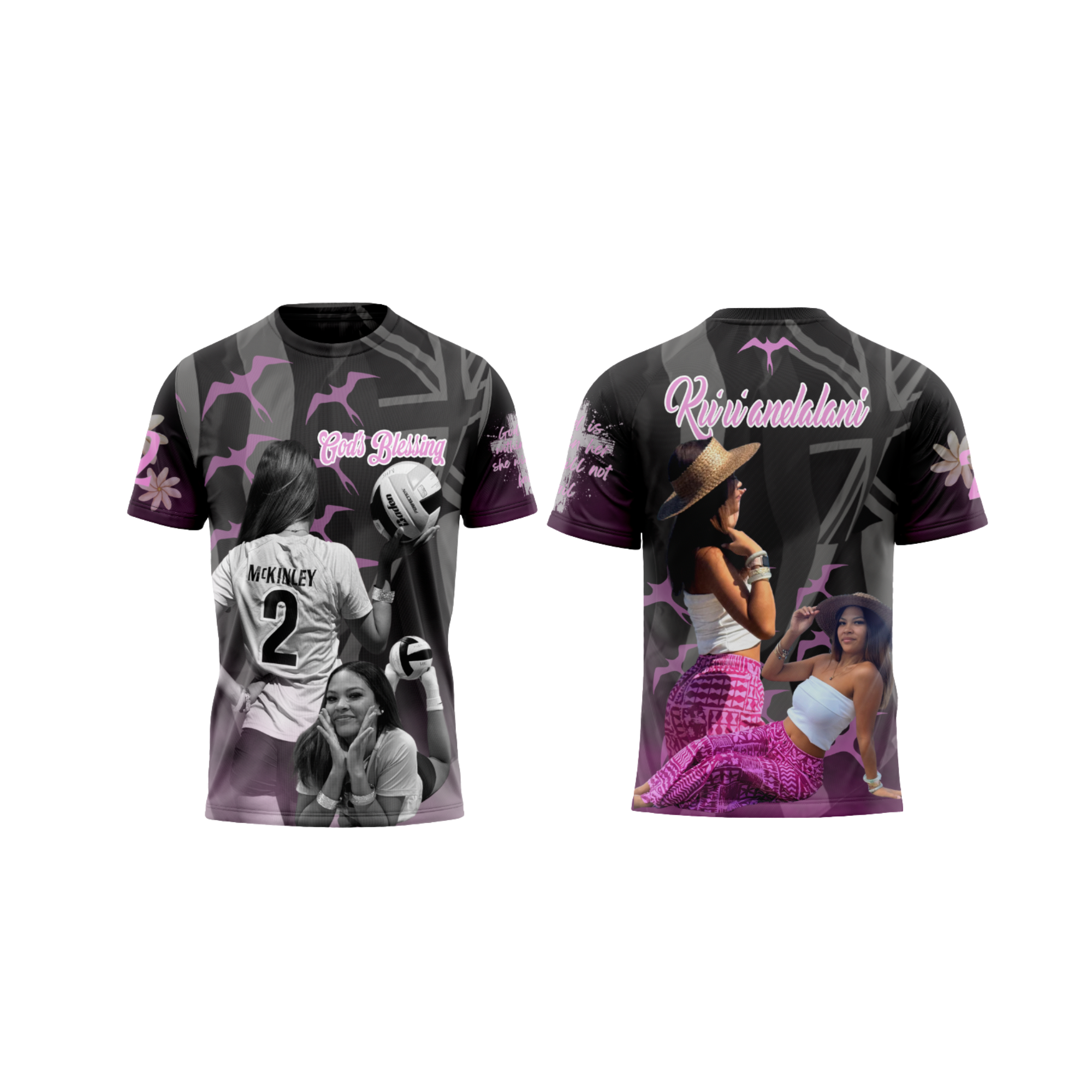 Customized Da *Custom* Ku'u'anelalani Shirt - Short Sleeve – Da Hoodie
