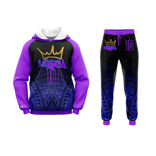 *CUSTOM* Legacy Flag Football Hoodie & Pants Set - ADULT
