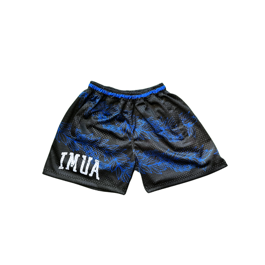 *PRE-ORDER* Mesh Shorts - IMUA Maile Black