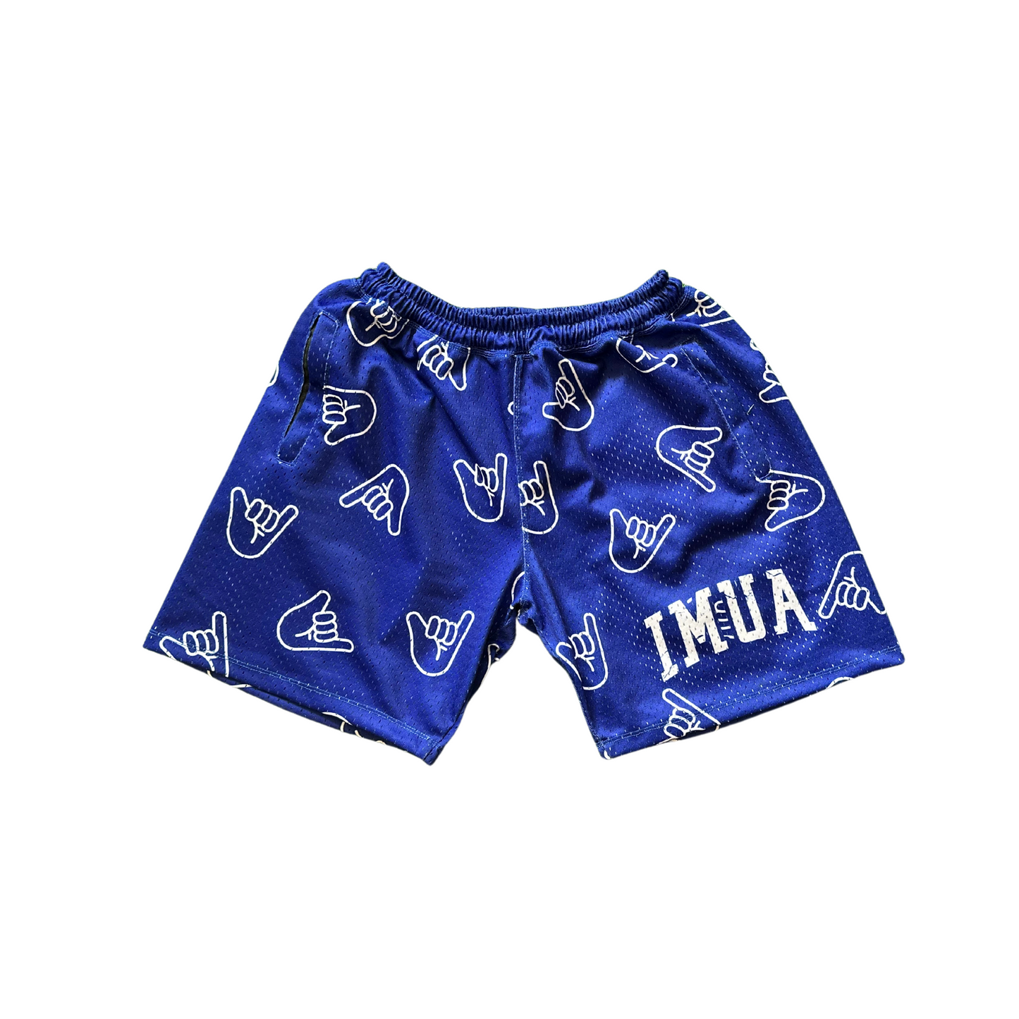 *PRE-ORDER* Mesh Shorts - IMUA Shaka PINK | BLUE