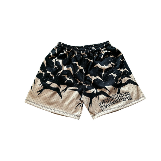 *PRE-ORDER* Mesh Shorts - WARRIORS Iwa Bird GOLD