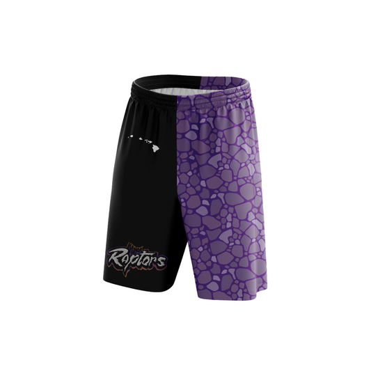 *CUSTOM* Manoa Raptors Team Mesh Shorts