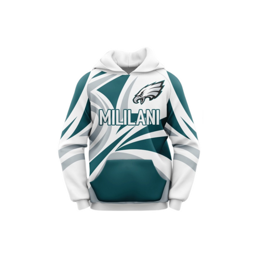 *CUSTOM* Mililani Eagles Flag Football Hoodie