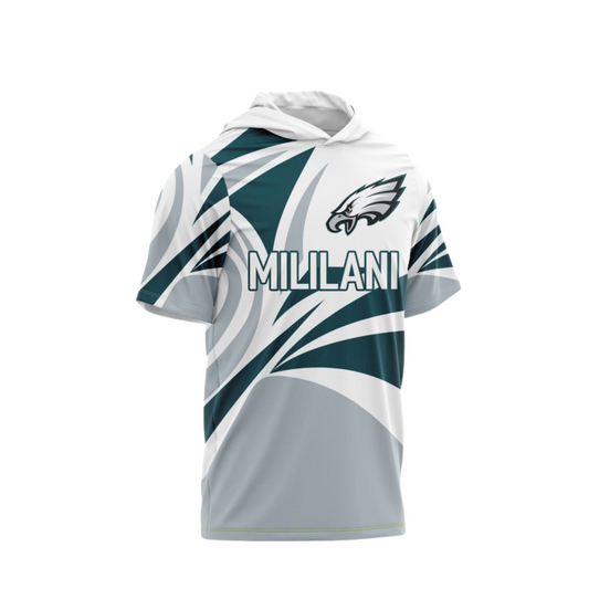 *CUSTOM* Mililani Eagles Flag Football Parent/Coach Booster - Short Sleeve / Sleeveless Shirt