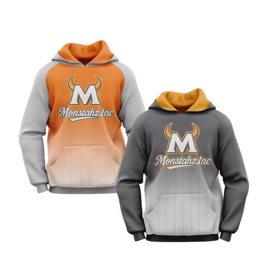 Monstahz Inc Football Hoodie Top Only - ADULT