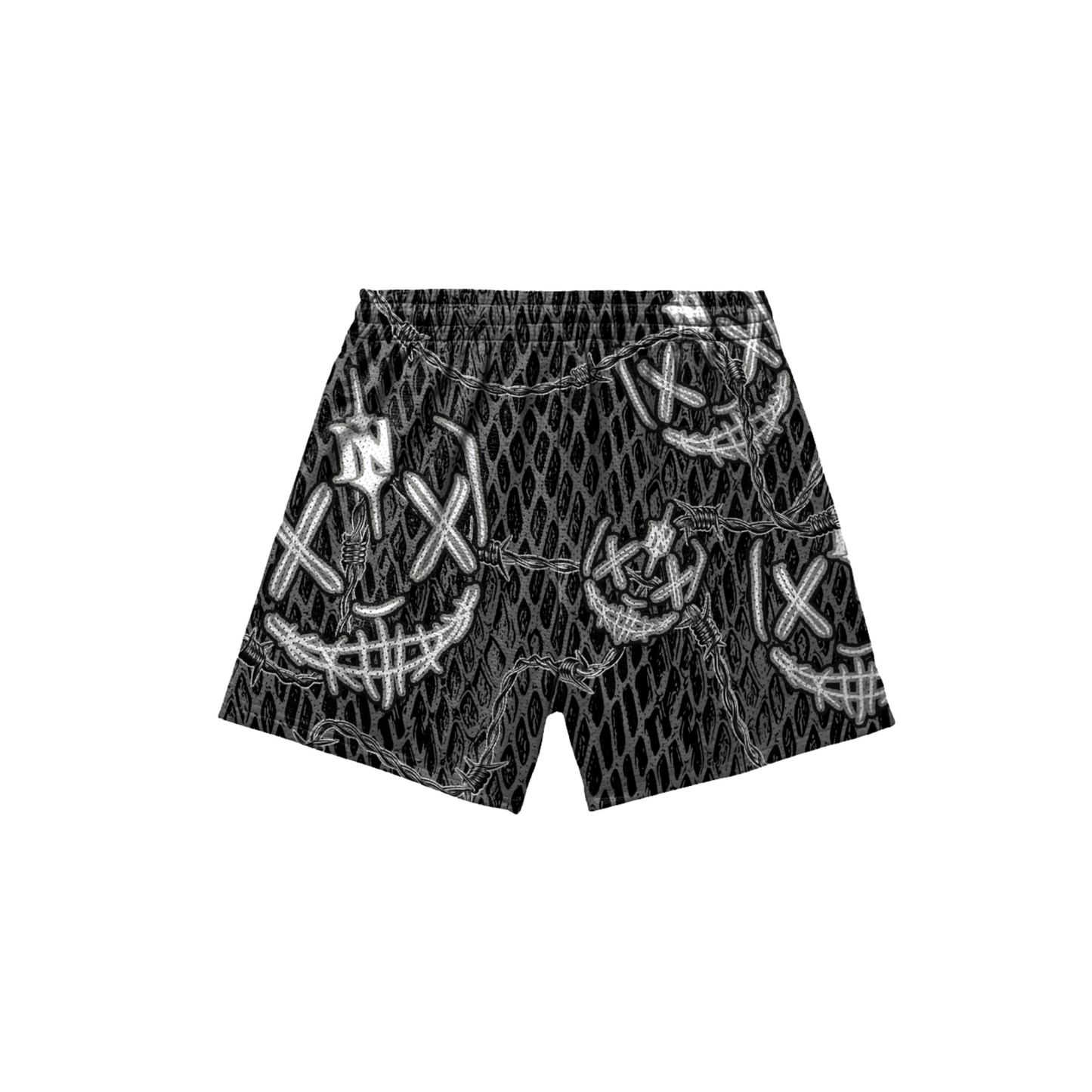 Nemesis Mesh Shorts - Black